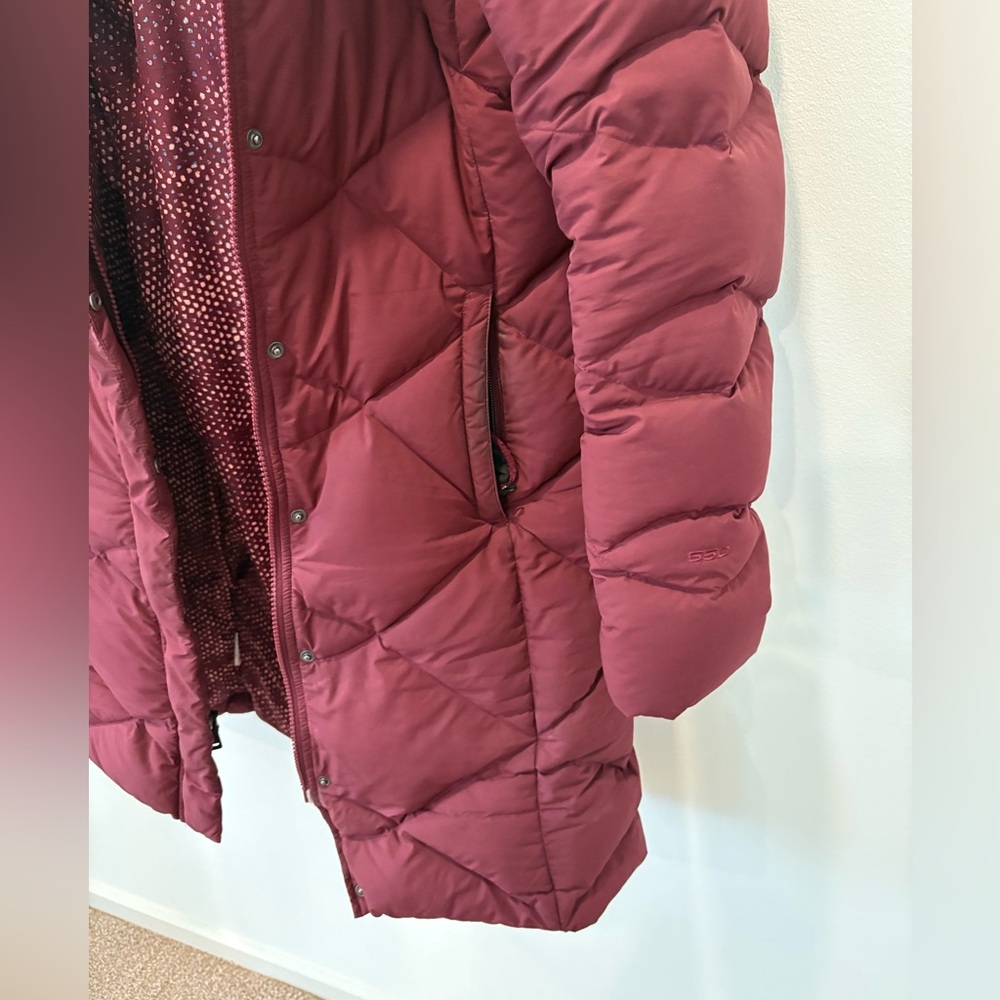 The North Face Long Jacket - Burgundy, Small - Picture 8 of 11